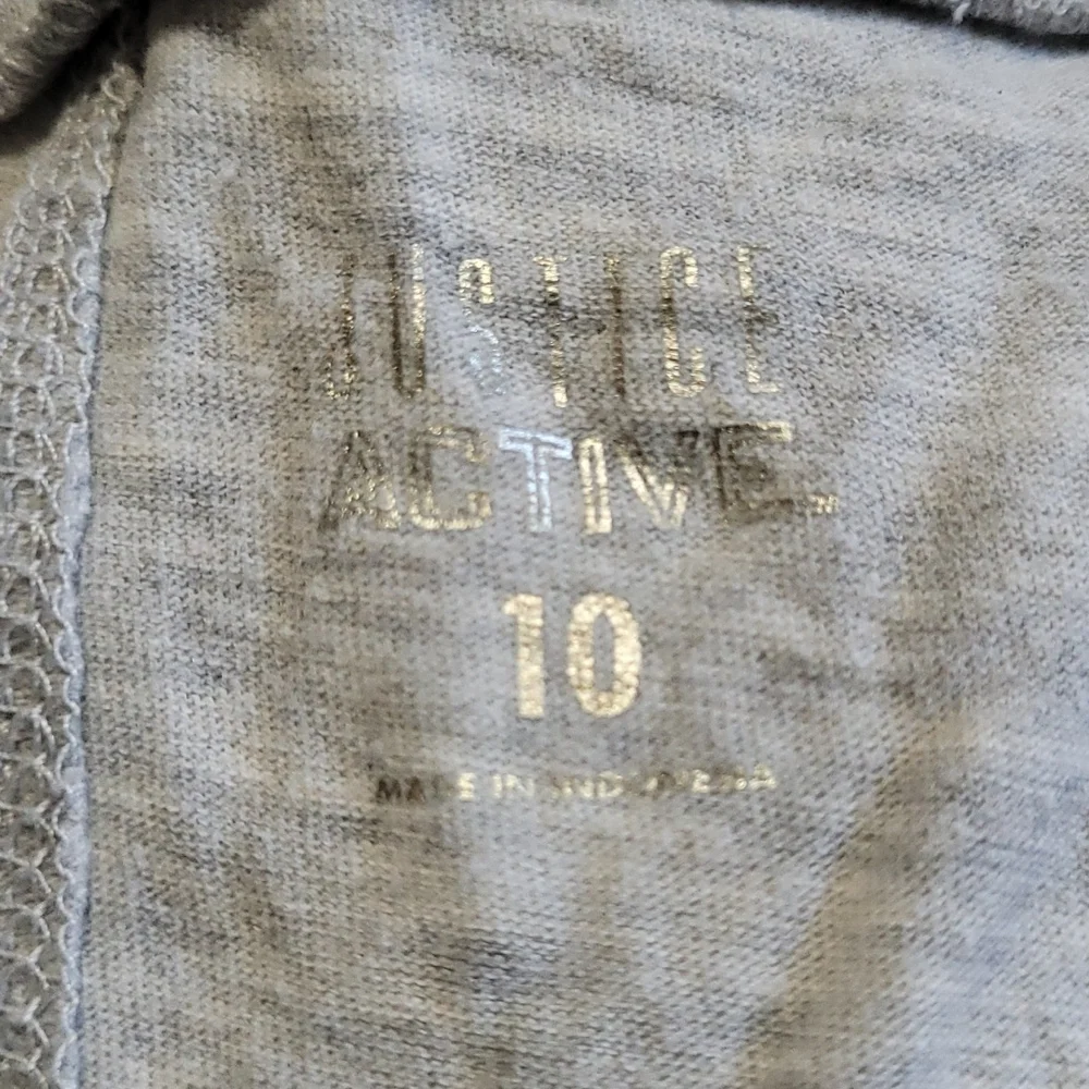 GIRL'S LONGSLEEVE JUSTICE ACTIVE SHIRT